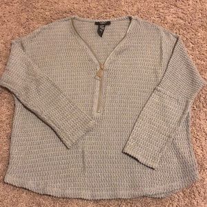 Alfani Petite Zippered 3/4 Sleeve